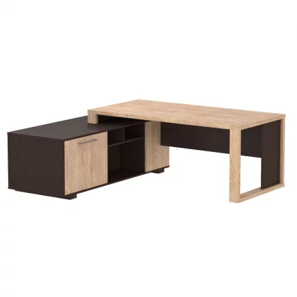 Стол руководителя ACT 2118 L Дуб Девон_0