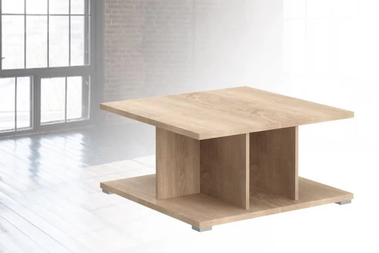 Журнальный стол COFFEE СТ 888 Дуб Сонома светлый_0