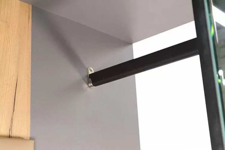 Прихожая Ольга-Лофт 2 Дуб Крафт золотой Темно-серый_6