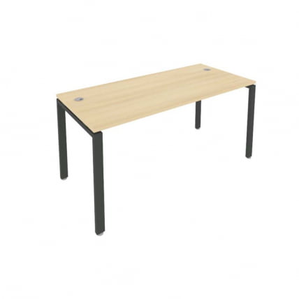 Стол письменный METAL SYSTEM Б.СП-4 Акация/Антрацит_0