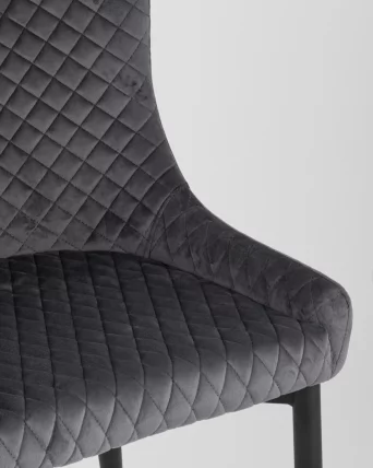 Стул мягкий Ститч Серый_7