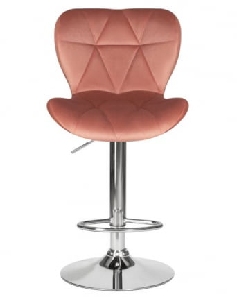 Стул барный ДОБРИН БАРНИ (пудрово-розовый велюр (МДЖ9-32)) 2 шт / DOBRIN BARNY (MJ9-32))_7
