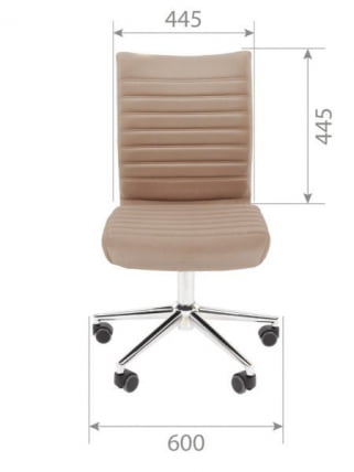 Офисное кресло CХАИРМАН 033 велюр Серый / CHAIRMAN_12