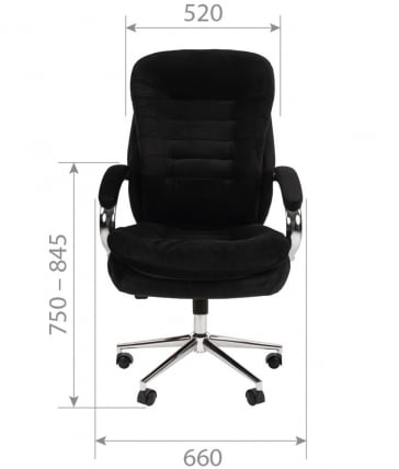 Кресло руководителя CHAIRMAN 795 HOME ткань Коричневый_3