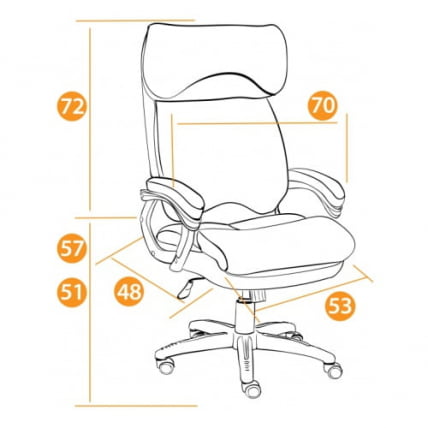 Компьютерное кресло Duke серый/серый_11
