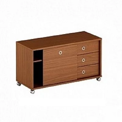 Тумба мобильная с дверью купе В 202.1 Дуб девон_0