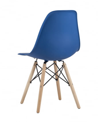 Стул Eames Style DSW синий (разборный каркас)_4