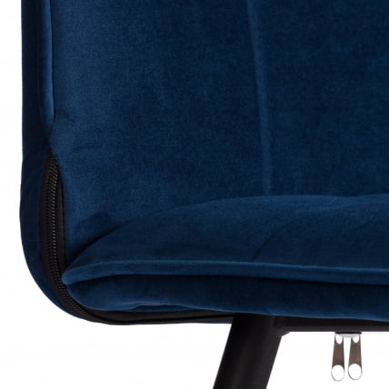 Стул обеденный Бари ЛТ, велюр, Блуе (синий), 41х55х89 см / Bari LT, Blue_7