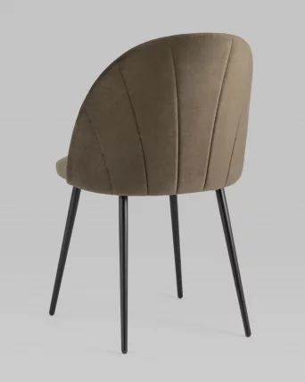 Стул для кухни Логан NEW велюр Коричневый_5