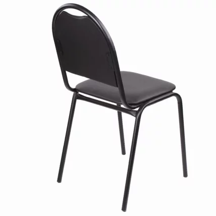 Стул для посетителей РС00Л кожзам Черный_1