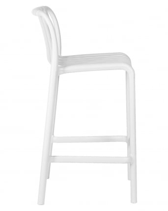 Стул полубарный DOBRIN CHLOE Белый_2