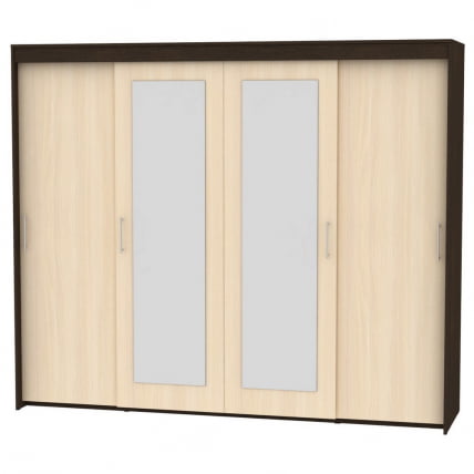 Шкаф-купе T-5-198х235х60-M(Венге-ДМ-10)_0