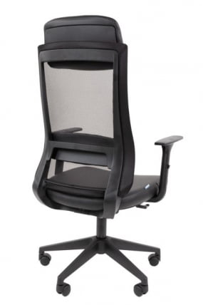 Офисное кресло CХАИРМАН 500 ЛТ (ЛТ) ЭКО экокожа Черный / CHAIRMAN (LT)_5