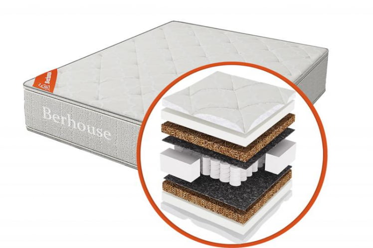 Матрас Мега кокос 10 (Берхоусе) Размер: 1800х1900 мм / Mega (Berhouse)_0