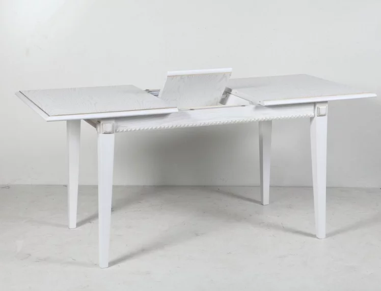 Стол обеденный Фаворит-2 (1,1м) тон 1 с золотой патиной Пирамиды_12