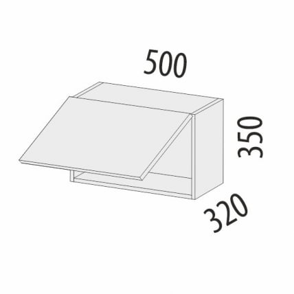 Антресоль (с системой плавного закрывания) Бруклин 101.103.1_4