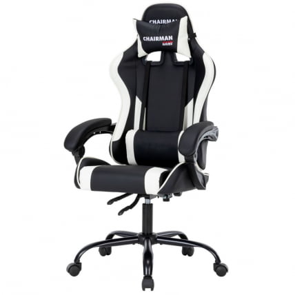 Геймерское кресло CHAIRMAN CH41 Черный-белый_3