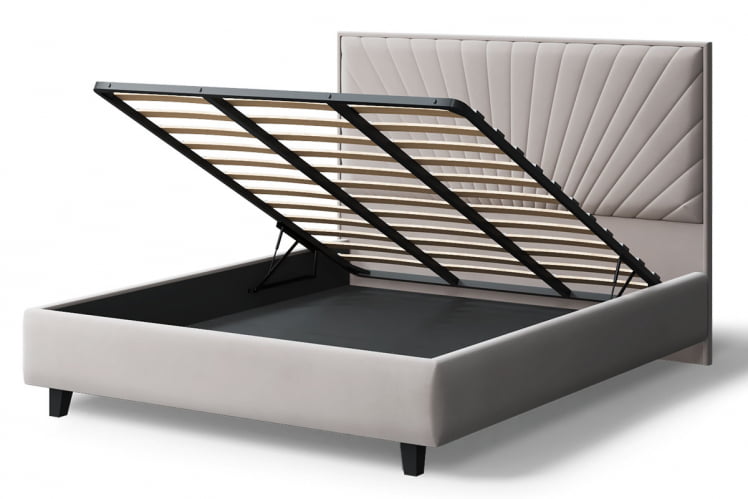 Кровать Леона, 2000x1400 мм, бежевый_3