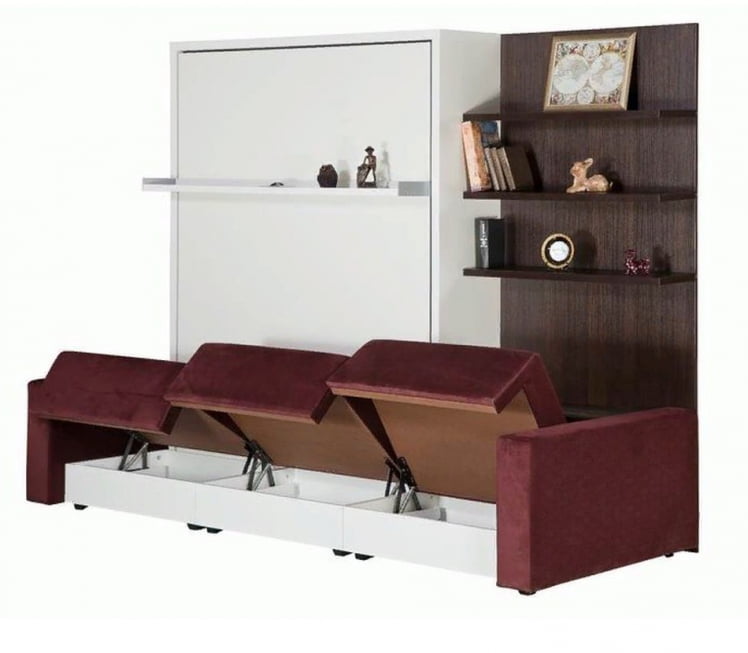 Мебель-трансформер Смарт 1 3-в-1 1600 правый Венге_1