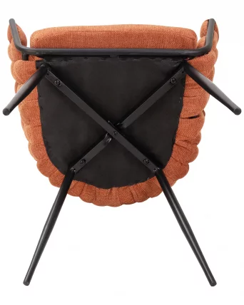 Стул обеденный DOBRIN MATILDA Оранжевая ткань LAR 275-27_6