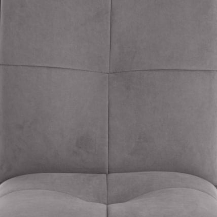 Стул обеденный Sweet LT, велюр, серый/черный, 29, 41х55х88 см_8