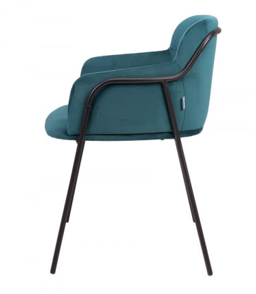 Стул Strike black Aquamarin_1