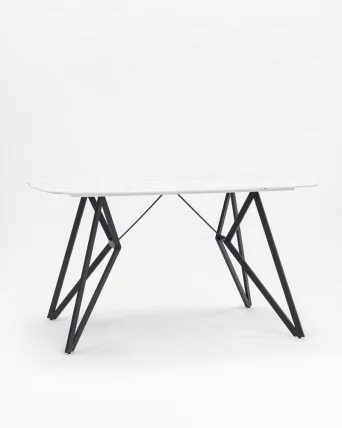 Стол обеденный Денвер 140кс90 Белый / 140x90_0