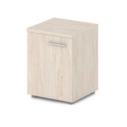 Тумба прикроватная с дверью Ornata 	Н-495 Дуб Верцаска Светлый_0