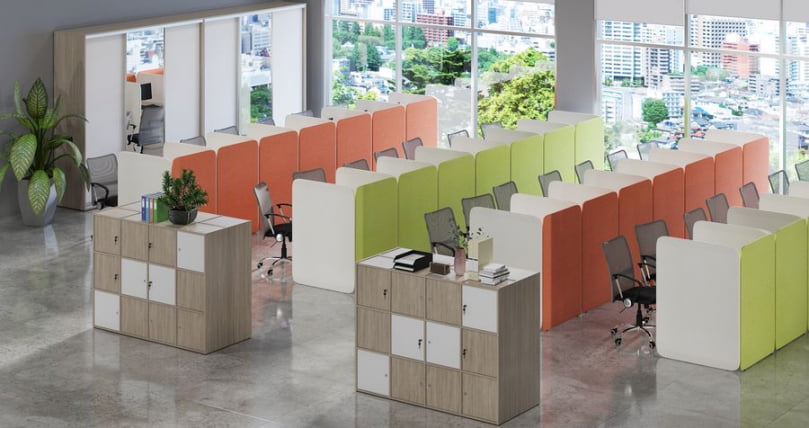 Перегородка боковая проходная Колл-центр KC.B(P) Romeo-12_2