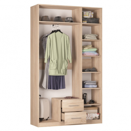 Шкаф распашный R-230х135х45-2-M(ЯШТ-ЯШС)_1