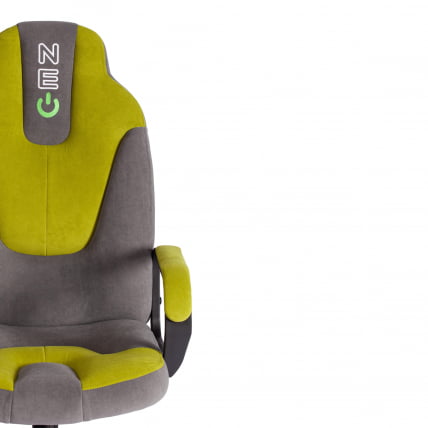 Кресло NEO 2 (22) флок Серый/олива 29/23_5