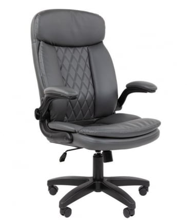 Кресло офисное CHAIRMAN 533 экокожа Серый Кресло офисное CHAIRMAN 533 экокожа Серый_0