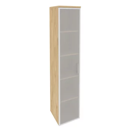 Шкаф высокий узкий левый ОНИКС О.СУ-1.10Р(Л) Тиквуд Светлый / ONIX O.SU-1.10R(L)_0