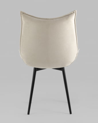 Стул обеденный Осло велюр Бежевый_4