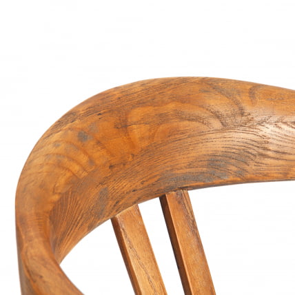 Стул ВАЛИ дерево вяз, Груша (№3), 50х46х77 см / VALI_7