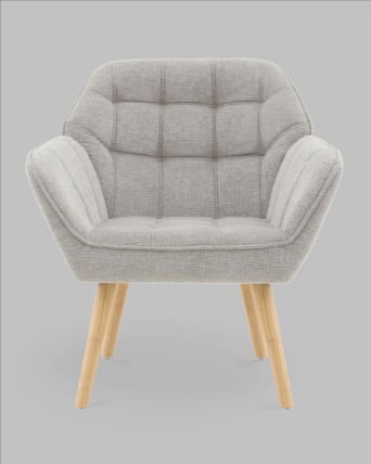 Кресло Вэйл светло-серый_1