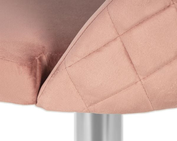 Стул барный ДОБРИН МИЛАНА (пудрово-розовый велюр (МДЖ9-32)) 2 шт / DOBRIN MILANA (MJ9-32))_7