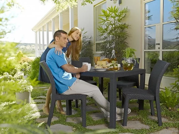 Стол Melody Quartet Виски коричневый_4