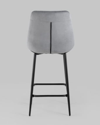 Стул полубарный Флекс Серый_4