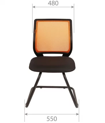 Кресло для посетителей Chairman 699V Серый_3