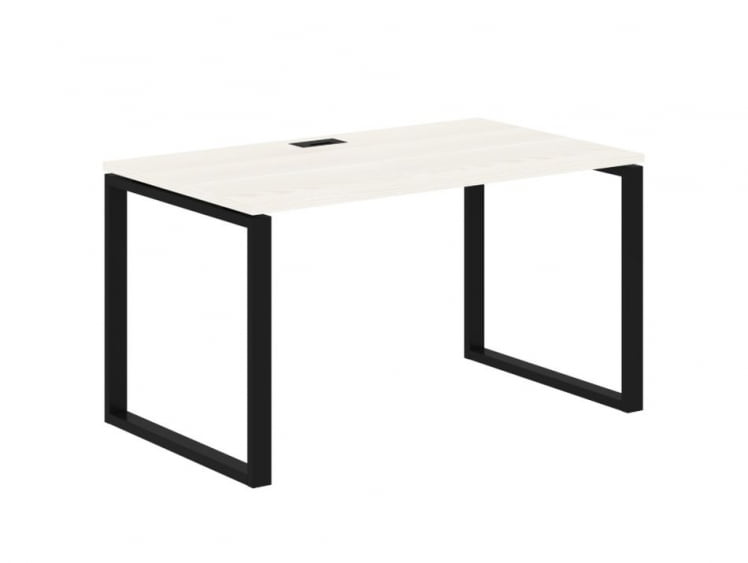 Стол письменный EDIS EQST 1380 Ясень Траун Черный_0