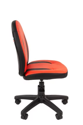 Детское кресло CХАИРМАН КИДС 122 Черный-красный / CHAIRMAN KIDS_2