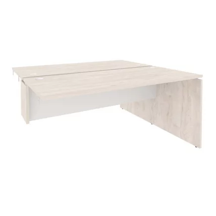 Стол-приставка двойной к опорным элементам ОНИКС О.Д.СПР-4.7 Денвер Светлый/Белый / ONIX O.D.SPR-4.7_0