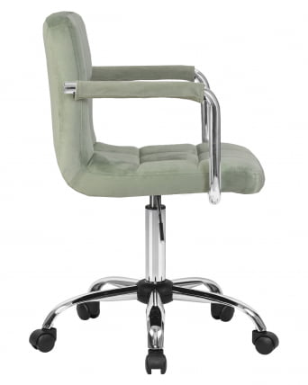Офисное кресло для персонала DOBRIN TERRY Мятный велюр MJ9-87_2