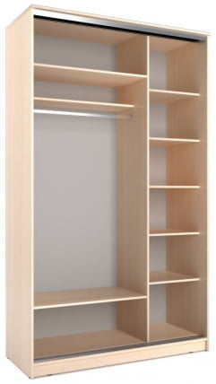 Шкаф-купе Хит-24-14-11 Дуб млечный_2