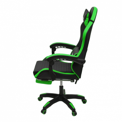 Кресло 892-1 цвет черный/зеленый с массажем 892-1-black-green-mass_2