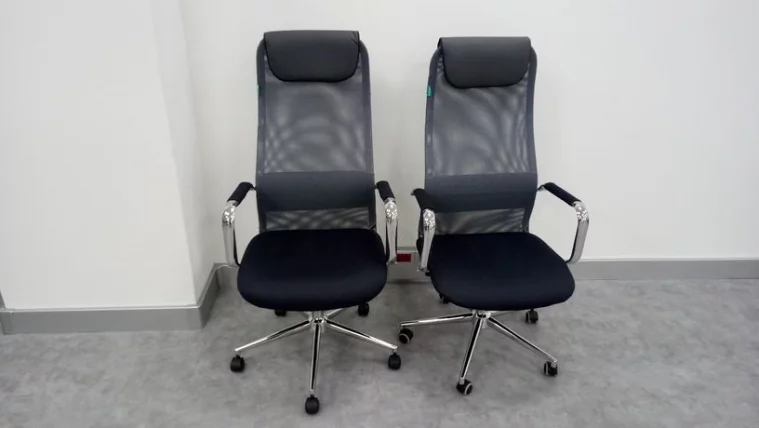 Кресло руководителя Бюрократ KB-9N/DG/TW-12 Серый TW-01 TW-11_6