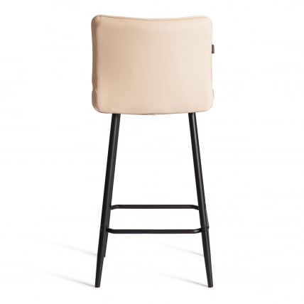 Полубарный стул Bari/Бари экокожа , бежевый, 42х55х99 см_3