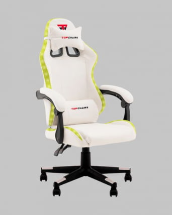Кресло спортивное ТопЧаирс Друид белый / TopChairs Druid_1