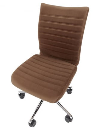 Офисное кресло CХАИРМАН 033 велюр Коричневый / CHAIRMAN_10